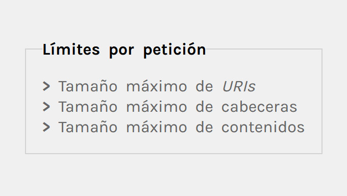 Imagen de Límites por petición